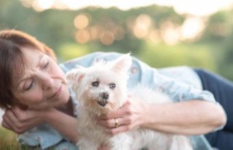 Brain Tumor Hits A Senior Dog But She Courageously Battles With It