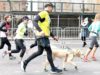 A Blind Man and His Dogs Make Running History at the NYC Marathon Blind man and his dog finish the NYC half marathon for the first time