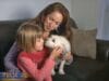 Family Adopts Rescue Dog Who Becomes The Family’s Therapy Dog Maya and her family meet her new therapy dog