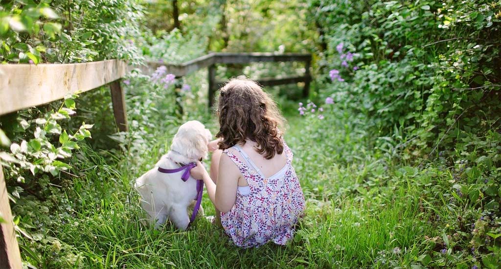 Meredith and her doggy