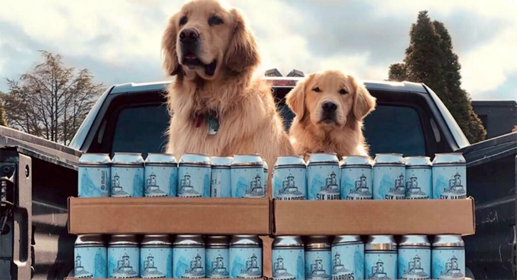 The Brew Dogs getting ready to make a delivery