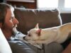 A New Puppy Wins Over A Dad Who Didn’t Want Another Pet dad said no to dogs Non dog lover falls in love with a new puppy