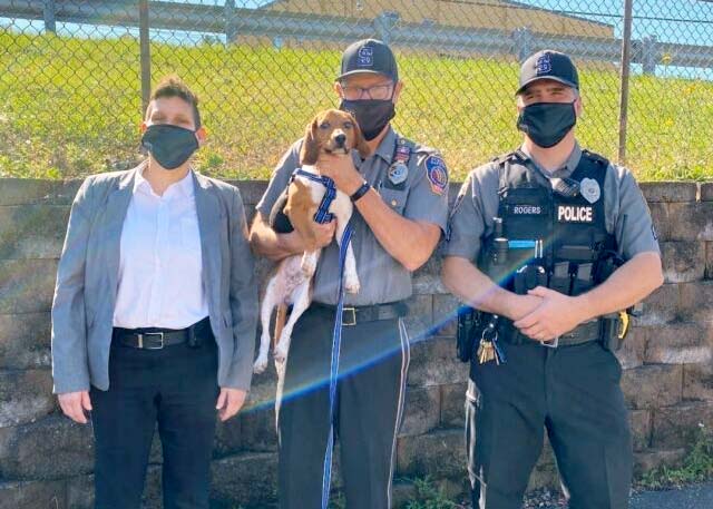 Police Adopt a Puppy for the Station