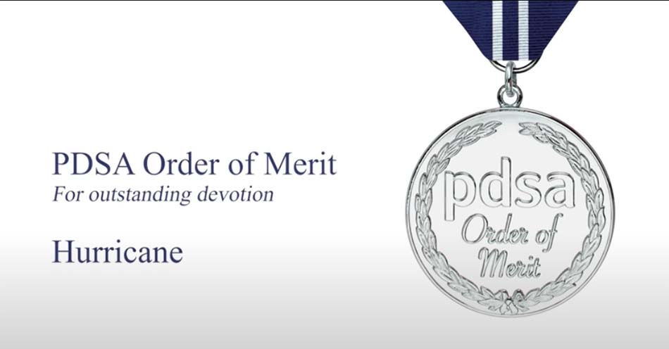 Hurricane awarded order of merit award