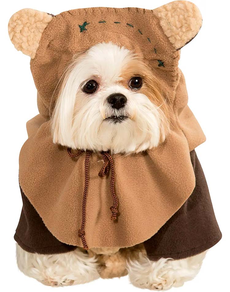 Ewok dog costume from the Star Wars movies